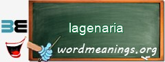 WordMeaning blackboard for lagenaria